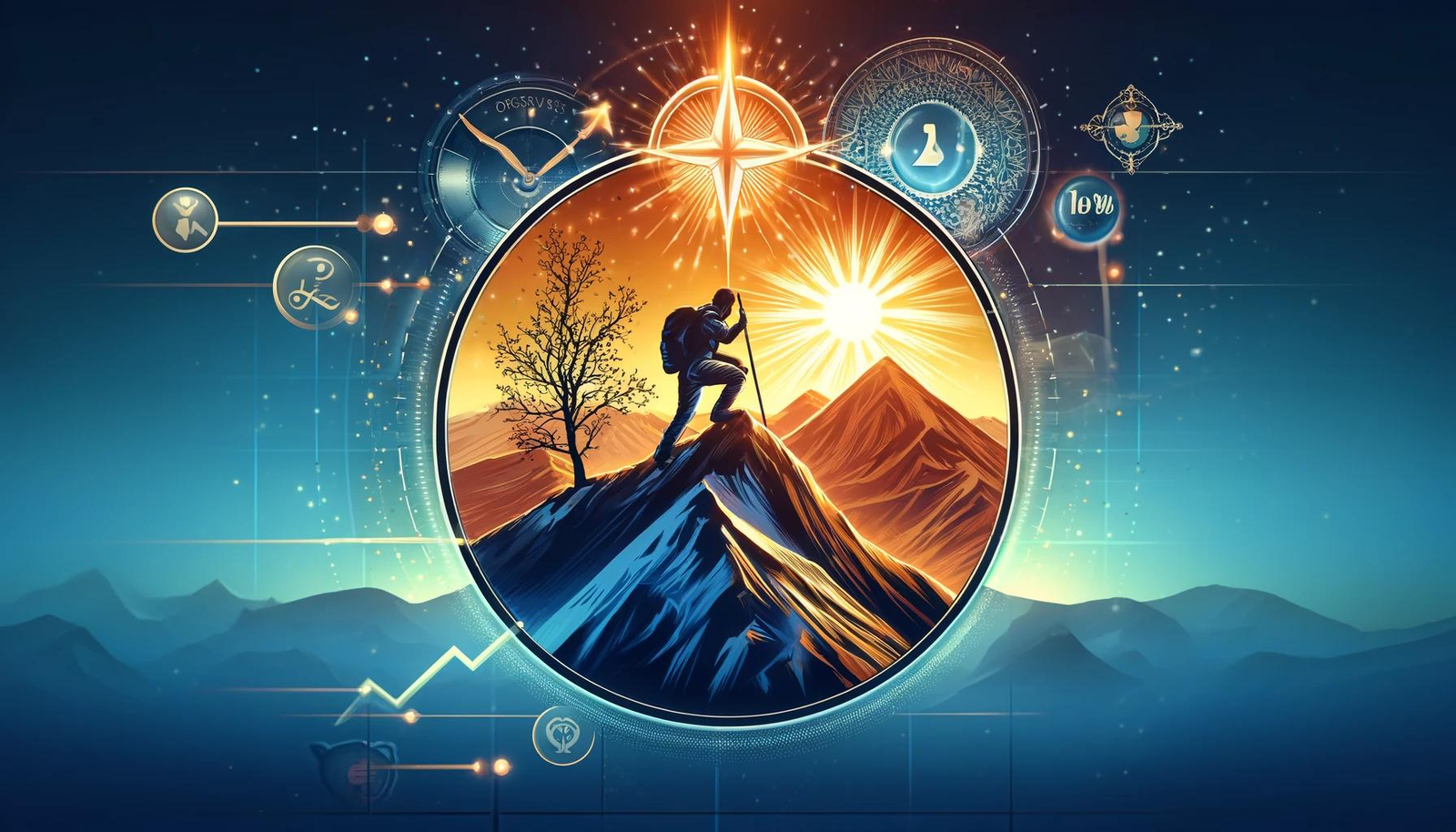 An elegant and motivating image that illustrates the concept of using failure as a stepping stone to achieve success in both personal and professional life.