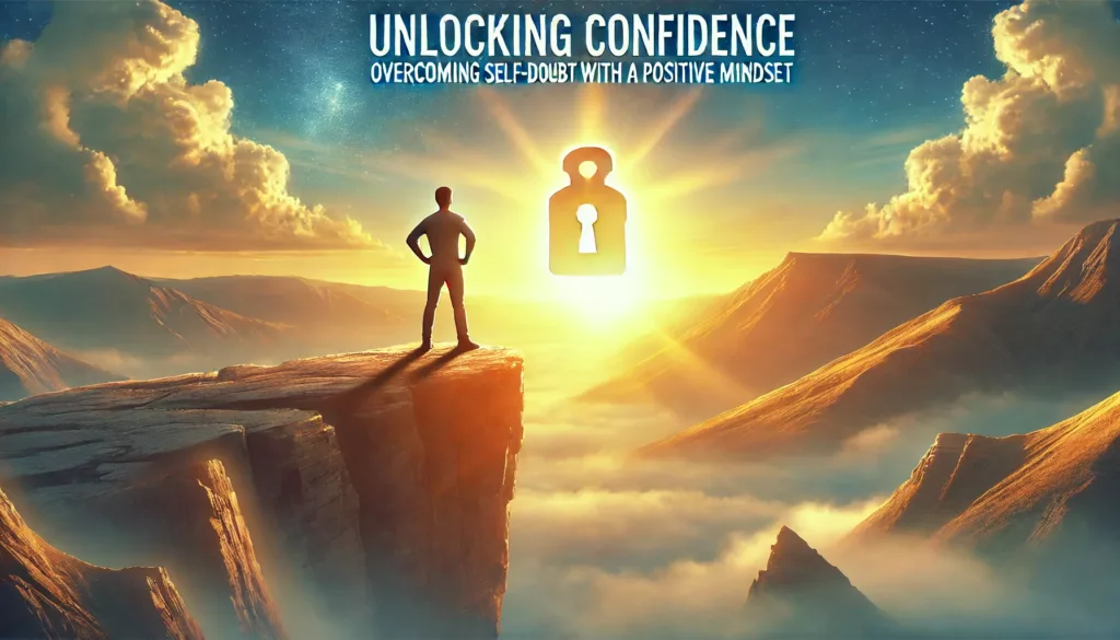 man standing on an edge 